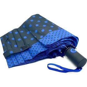 Resim Kadın Tam Otomatik Puanlı Şemsiye 