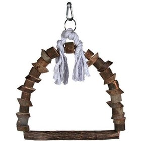 Resim Trixie Beyaz İpli Doğal Kuş Tüneği 22x29 Cm 