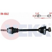 Resim Renault Megane I 1.6 8v-1.6i 16v Abslı 44 Dıs Uzunluk 645,7 Mm 96-03 Komple Aks Sol Ön 77 01 468 836 
