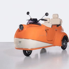 Resim Elektrikli Moped | Blaze Orange - Kurşun Asit - 60V 22 Ah 