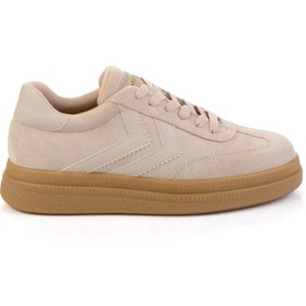 Resim Bambi Bej Bej Kadın Sneaker K01179086272 