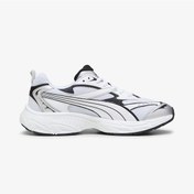 Resim Puma Morphic Base Erkek Gri Spor Ayakkabı Düz 392982 Gri 