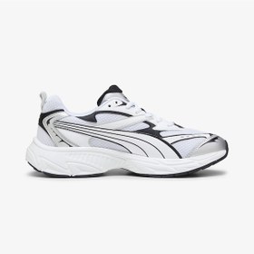 Resim Puma Morphic Base Erkek Gri Spor Ayakkabı Düz 392982 Gri 