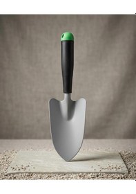 Resim Plastik Saplı Metal Bahçe El Küreği Geniş Ağızlı Hobi Küreği 31 M 
