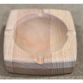 Resim Ahşap Kayın Küllük 