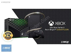 Resim SIFIR XBOX SERİES X OYUN KONSOLU RECH BİLİŞİM 