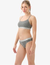 Resim Kadın Spor Sütyen Silver 1631 - Gri Melanj Gri Melanj 