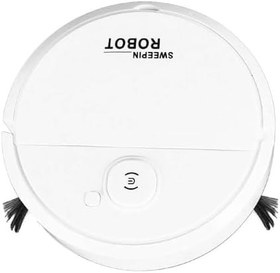 Resim EMUKOEP Robot elektrikli süpürge, akıllı, güçlü fonksiyonu, otomatik süpürme robotu elektrikli süpürge, evcil hayvan tüylerinin ve sert zeminlerin günlük temizliği için fırçalı 