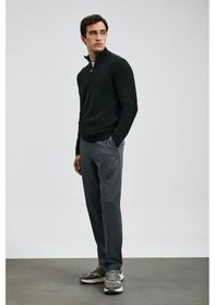 Resim Lufian Robin Siyah Erkek Kazak 112090164 Siyah 