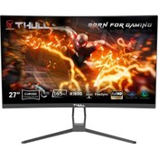 Resim Thull Vision TG-VSN27C 27" 1 MS 165 Hz FreeSync VA Frameless Curved FHD LED Oyuncu Monitörü Thull