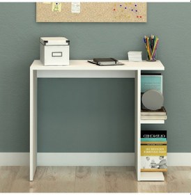 Resim Flymobılya Lily Çalışma Ünitesi Beyaz 