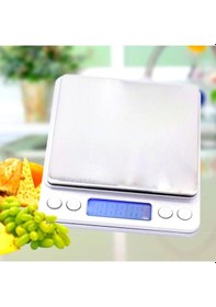 Resim Elektronik 3 Kg Kapasiteli Dijital Hassas Kantar Mutfak Tartısı Terazi 5468 Çok Renkli 