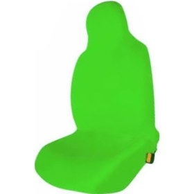 Resim Tek Şoför Koltuğu Penye Oto Koltuk Kılıfı Yeşil (1 adet) 
