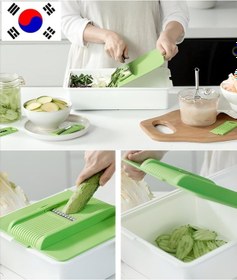 Resim Çok Fonksiyonlu Çift Taraf Kullanımlı Sebze Ve Meyve Doğrayıcı 