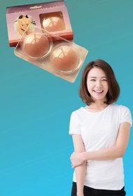 Resim Buffer 3 Adet Silikon Göğüs Ucu Kapatıcı Gizleyici Bant Aparat Nipple Pad 