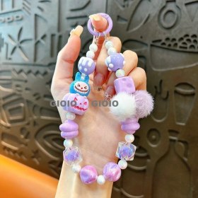 Resim Silver1 Yeni Sevimli Çizgi Film Işıklı Işık Kulomi Büyük Kulak Köpek Hediye Kutusu Anahtarlık Araba Okul Çantası Dıy Kolye Hediye (Yurt Dışından) 