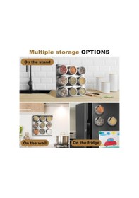 Resim 6'lı Mıknatıslı Baharatlık Seti 