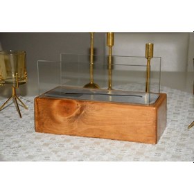 Resim Freya Dekoratif Masa Üstü Şömine 