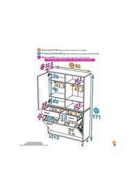 Resim Eliusta Mira Dolap 6 Bölme Çok Fonksiyonlu Banyo Dolabı 90 Cm Beyaz Sepetli Dolap 90x171x32,5 Cm Organizer Beyaz 