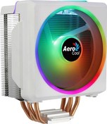 Resim Ae-Cc-Cyln4F-W Cylon 4F Beyaz 12Cm Argb Şeffaf Fan İşlemci Soğutucu Aerocool