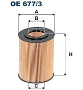 Resim FILTRON OE677-3 | Yağ Filtresi 06-E-Seri (W211) S-Seri (W221) 