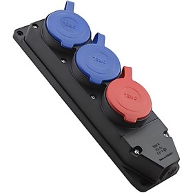 Resim Orel 2 Monofaze 1 Trifaze Kauçuk Grup Priz 