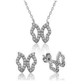 Resim Gümüş Kelebek Kadın Set (502405807) 