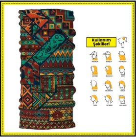 Resim Automix Motorcular İçin Boyunluk Balaclava Bandana - Retro 