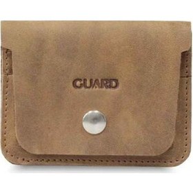 Resim Guard Taba Crazy Patlı Kartlık Hakiki Deri Erkek / Kadın P5227 Taba 