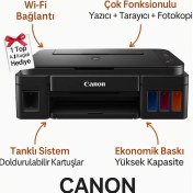 Resim Canon Pıxma G3410 Tanklı Çok Fonksiyonlu Wifi Yazıcı 
