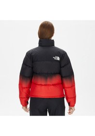 Resim The North Face W 96 Nuptse Dıp Dye Jacket Kadın Ceket Nf0a84qyoor1 Siyah - Kırmızı 