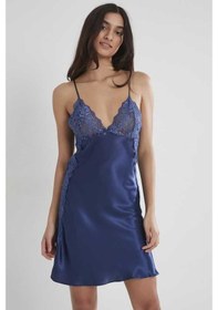 Resim Pierre Cardin Saten Güpürlü Gecelik 624 Laci 001 