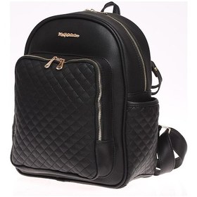 Resim M&y Dust Deri Anne Bebek Bakım Sırt Çantası 7130 Siyah 