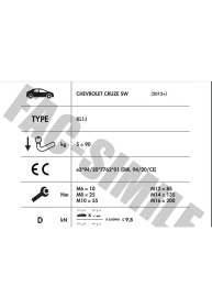 Resim Dikey Söktak Chevrolet Cruze 