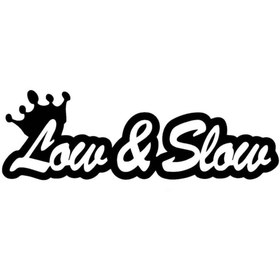Resim Redline Grafik Low And Slow Sticker 