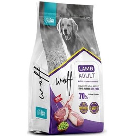 Resim Woff Kuzulu Yetişkin Köpek Maması 12 KG 