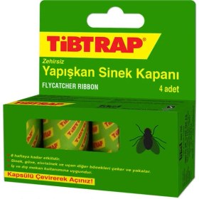 Resim Toptancı Amca Tibtrap Zehirsiz Sivrisinek Karasinek Yapışkanı Sinek Kapanı 