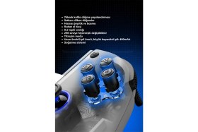 Resim Bakeey Soğutma Fanlı Mobil Oyun Kontrolcüsü | Telefon & Tablet Uyumlu Gamepad | Ergonomik Tasarım 