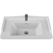 Resim Turkuaz Seramik Cerastyle Kapadokya Etajer Uyum Damlalıklı Lavabo 80 x 48CM 