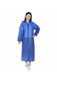 Resim eleven market Marlux Unisex Eva Yağmurluk Mavi Spor Yağmurluk Mrc-801 