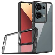 Resim Redmi Note 13 Pro 4g Kılıf Tchs Flora Kapak - Siyah Siyah 