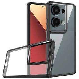 Resim Redmi Note 13 Pro 4g Kılıf Tchs Flora Kapak - Siyah Siyah 
