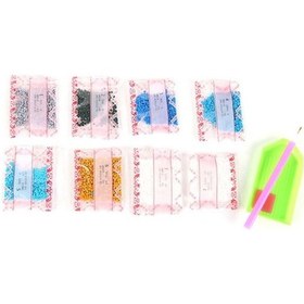 Resim Fastbuy Yüksek Kaliteli Parlak Elmaslı Tablo - 30x40cm, Su Geçirmez Kanvas, Stres Azaltıcı, Odayı Dekore Et, Cross Stitch'ten 