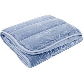 Resim Elart Velvet Bebek Yorgan (150x100 cm) Mavi - Mavi 