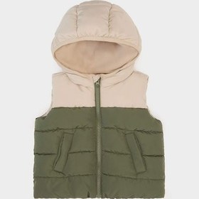 Resim Defacto Erkek Bebek Su Geçirmez Polar Astarlı Şişme Yelek A2848a525aukh82 Haki 