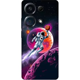Resim Poco M6 Pro Kaplama Basketbolcu Astronot 