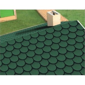 Resim Desenli Shingle Şıngıl Çatı Şiltesi Desenli Membran Çatı Kaplama (498498057) 