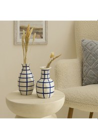 Resim Karaca Home Playa Vazo 10x10x18 Cm Renkli 