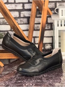 Resim Ghattix E05 Günlük Hafif Mevsimlik Rahat Kadın Anne Ayakkabı Siyah Siyah 