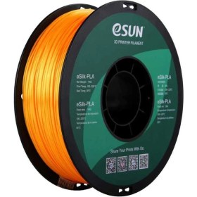 Resim Esun Esilk 1.75MM Parlak Yüzeyli Koyu Sarı Filament - Dark Yellow 
